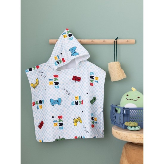 Poncho Baby 60x120 NB0141 BOY