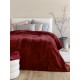 Κουβέρτα Βελουτέ 220x240 DREAM VELOUR/3 BORDO