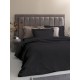 Σετ Υπέρδιπλα Σεντόνια 240x270 Posh Sateen BLACK