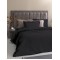 Σετ King Size Σεντόνια 285x270 Posh Sateen BLACK