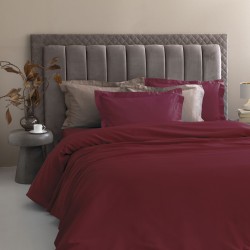 Ζεύγος Μαξιλαροθήκες Oxford 52x72 Posh Sateen BORDO