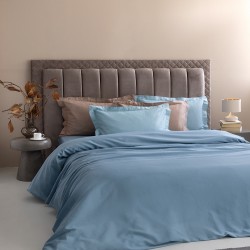 Ζεύγος Μαξιλαροθήκες Oxford 52x72 Posh Sateen DENIM