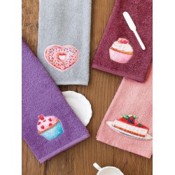 Σετ 4 Πετσέτες Κουζίνας Kitchen Towels 40x70 KT220