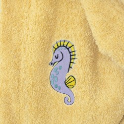 Μπουρνούζι με Κουκούλα Kids Bath TAMI YELLOW 8-10