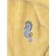 Μπουρνούζι με Κουκούλα Kids Bath TAMI YELLOW 10-12