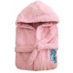 Μπουρνούζι με Κουκούλα Kids Bath TAMI PINK 4-6