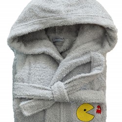 Μπουρνούζι με Κουκούλα Kids Bath PAC GREY 12-14