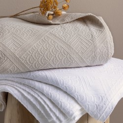 Κουβέρτα 250x260 CARLA IVORY