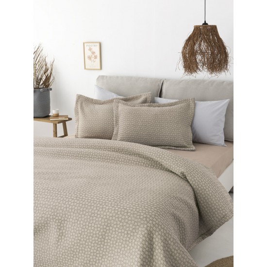 Κουβέρτα Matelasse 230X260 DAPHNE BEIGE