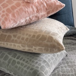 Διακοσμητική Μαξιλαροθήκη Home Décor 45x45 FLO GREY