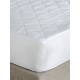 Κάλυμμα Ημίδιπλο White Comfort 110x200+35 QUILTED-WATERPROOF