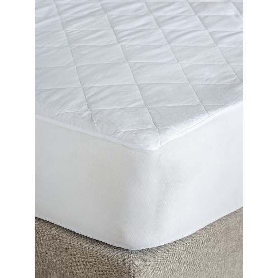 Κάλυμμα Ημίδιπλο White Comfort 110x200+35 QUILTED