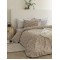 Σετ Σεντόνια Υπέρδιπλα Flannel Beauty 240x265 FB0225 Χωρίς Λάστιχο