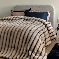 Κουβερτοπάπλωμα Υπέρδιπλο 230x250 CATE BEIGE