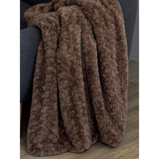 Κουβέρτα Καναπέ 130x180 ALERIA BEIGE