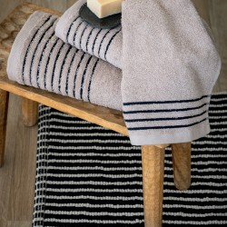 Πατάκι μπάνιου 50x80 STIK BLACK Πατάκι μπάνιου 50x80 STIK BLACK