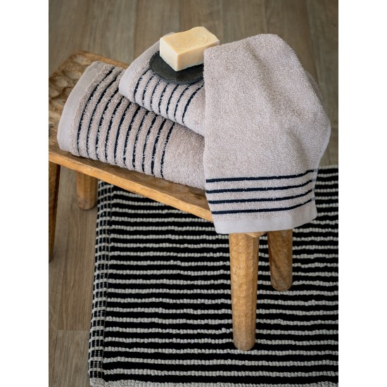 Πατάκι μπάνιου 50x80 STIK BLACK