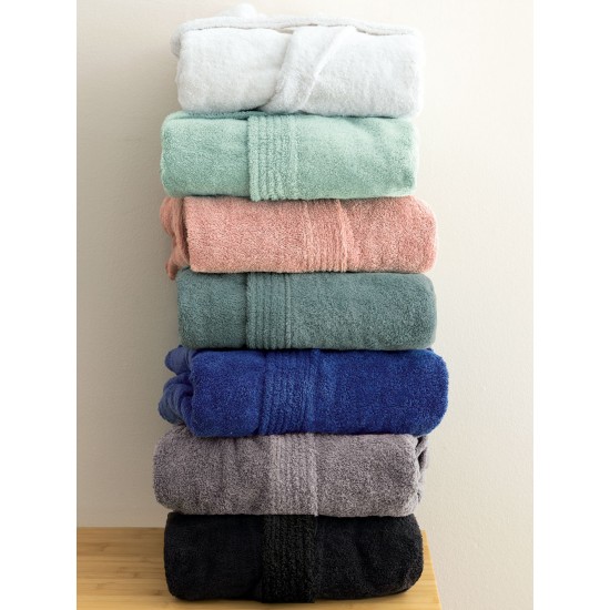 Μπουρνούζι Bath Collection CLASSIC BLACK Medium