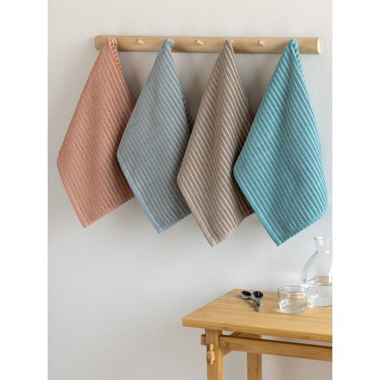 Σετ 2 Πετσέτες Κουζίνας Kitchen Towels 40x50 KITY ROSE Σετ 2 Πετσέτες Κουζίνας Kitchen Towels 40x50 KITY ROSE
