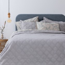Σετ Κουβερλί King size 260x240 IFIGENEIA SILVER