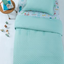 Σετ Κουβερλί ημίδιπλο 160x240 JENN/2 AQUA
