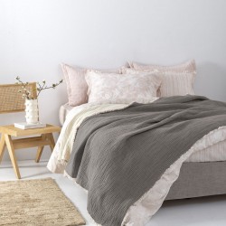 Κουβέρτα Muslin 170x240 MOUS GREY