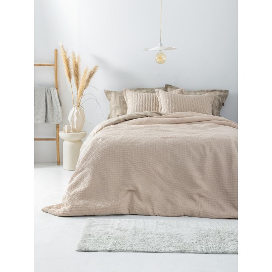 Πάπλωμα ημίδιπλο 160x240 ALISON BEIGE