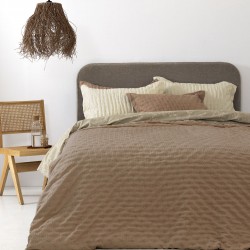 Κουβερλί υπέρδιπλο 220x240 TOT MOKA