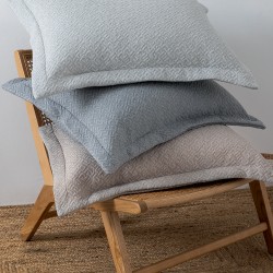 Ζεύγος Μαξιλαροθήκες Matelasse Oxford  50X70 ZOE GREY