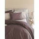 Σεντόνι Υπέρδιπλο 170x200+30 ETOILE/2 BROWN Με Λάστιχο