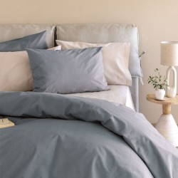 Σετ Μονά Σεντόνια 170x260 ETOILE/2 GREY Χωρίς Λάστιχο