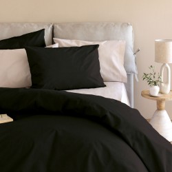 Σετ Υπέρδιπλα Σεντόνια 240x260 ETOILE/2 JET BLACK Με Λάστιχο