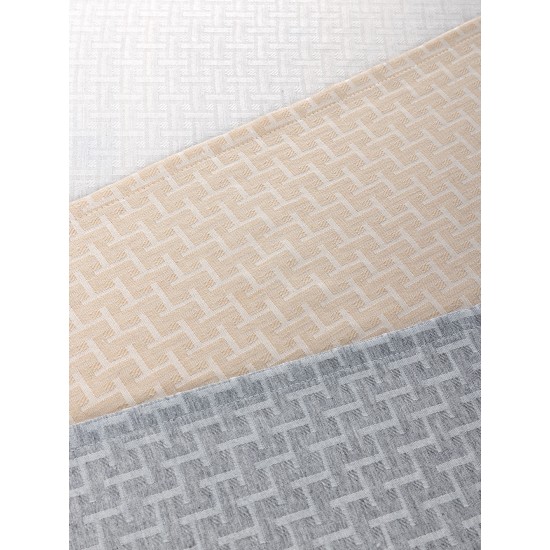 Τραπεζομάντηλο Αλεκιαστο Formal Dinner 175x320 MILLY BEIGE