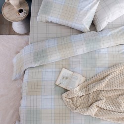 Σετ Υπέρδιπλα Σεντόνια Fashion Life 240x260 FL6283 Χωρίς Λάστιχο