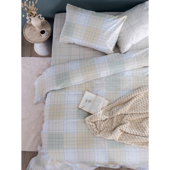 Σετ Υπέρδιπλα Σεντόνια Fashion Life 240x260 FL6283 Με Λάστιχο