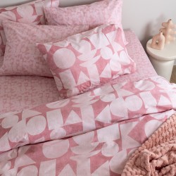 Σετ Υπέρδιπλα Σεντόνια Fashion Life 240x260 FL6289 Χωρίς Λάστιχο