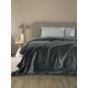Κουβέρτα Fleece 160x220 LUCY COAL