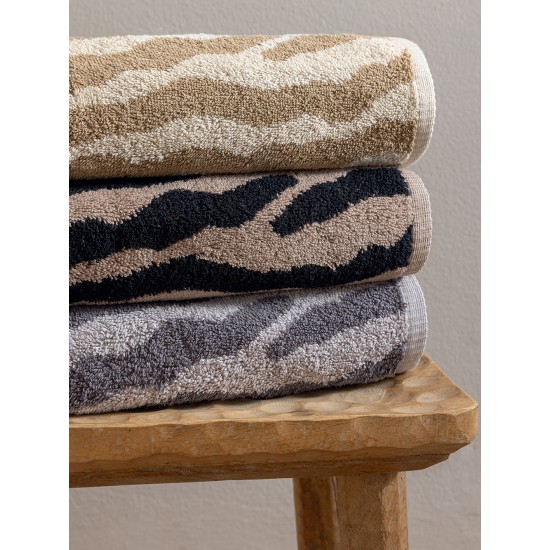 Πετσέτα Προσώπου Towels Collection 50x90 ZEB GREY