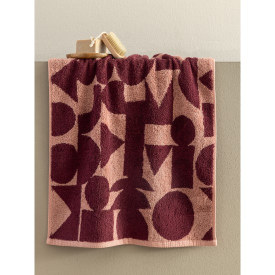 Πετσέτα Προσώπου Towels Collection 50x90 TUV ROSE