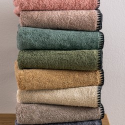 Πετσέτα Προσώπου Towels Collection 50x90 BROOKLYN MOKA