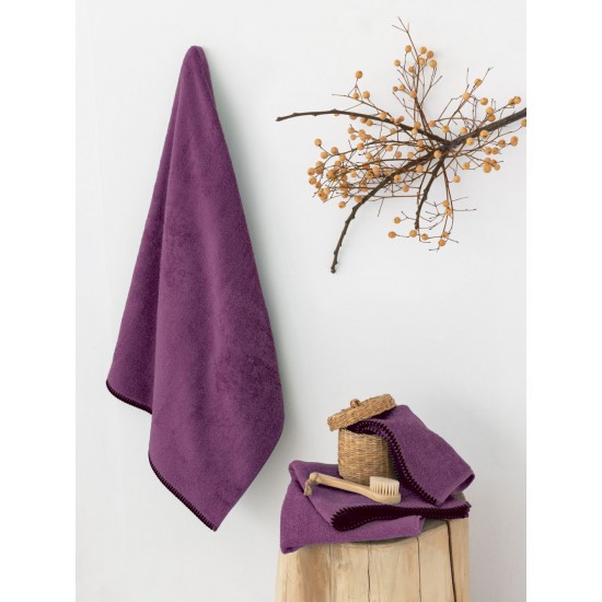 Πετσέτα Προσώπου Towels Collection 50x90 BROOKLYN CHERRY