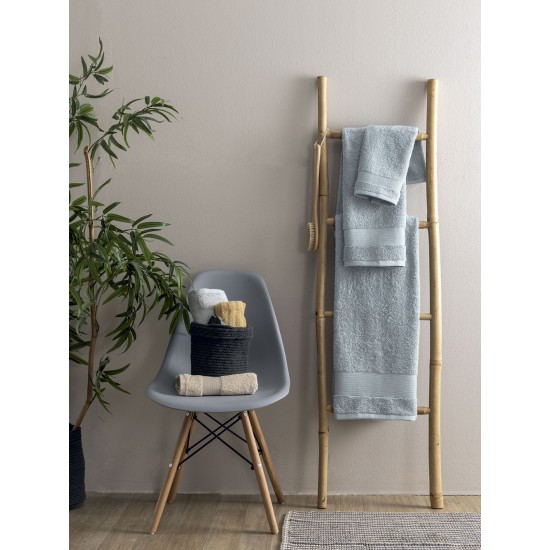Πετσέτα Προσώπου Towels Collection 50x90 NAYA SILVER