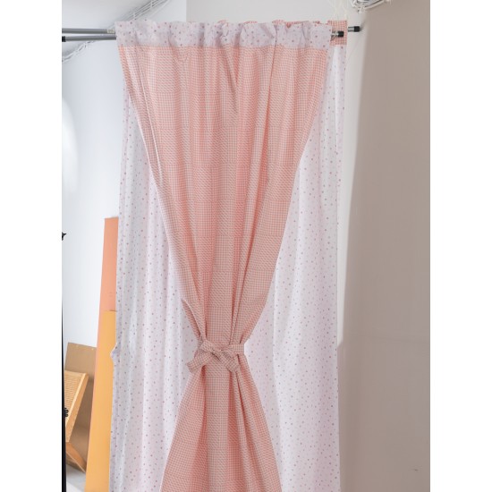 Κουρτίνα Bon Bon 170x270 BB101 ROSE