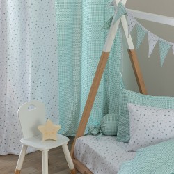 Κουρτίνα Bon Bon 170x270 BB101 AQUA