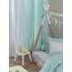 Κουρτίνα Bon Bon 170x270 BB101 AQUA