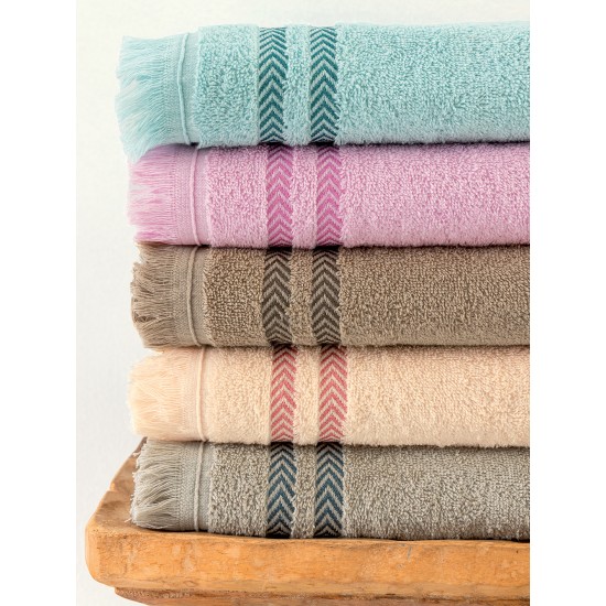 Σετ Πετσέτες (30X50, 50X90, 70X140) JANIS LILAC