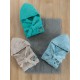 Μπουρνούζι με Κουκούλα Kids Bath COOL GREY 4-6