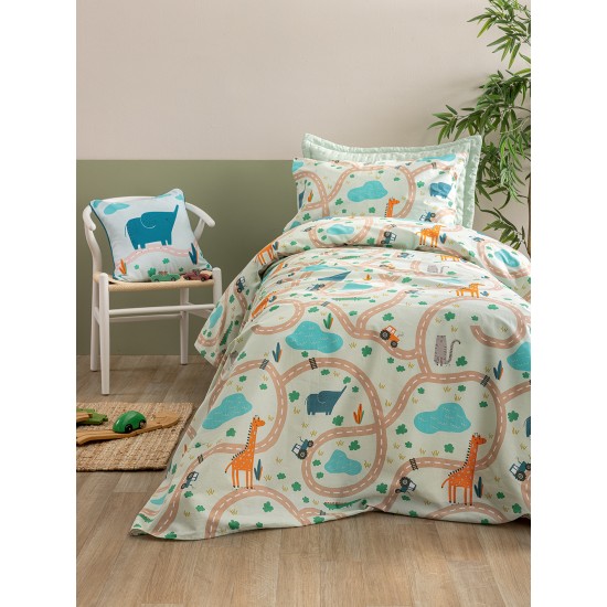 Σετ Μονά Σεντόνια My Kingdom 170x260 MK777 Χωρίς Λάστιχο