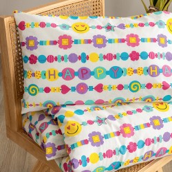 Σετ Μονά Σεντόνια My Kingdom 170x260 MK780 Με Λάστιχο