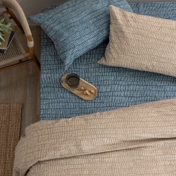 Σετ Υπέρδιπλα Σεντόνια Fashion Life 240x265 FL6301 Χωρίς Λάστιχο